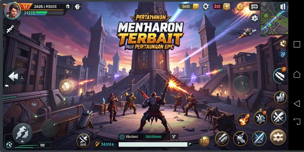 Gameplay seru Tower Defense di 3446 dengan grafik menarik.