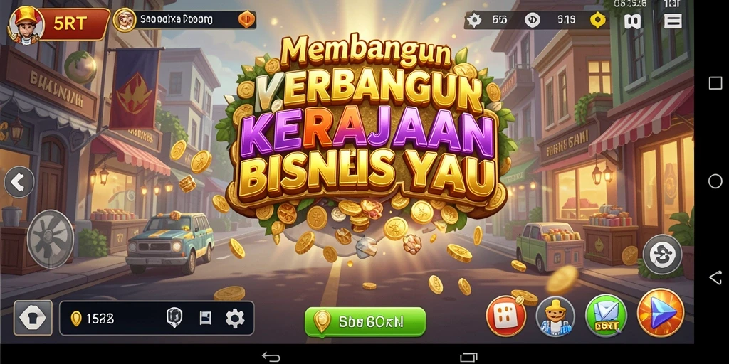 Tampilan gameplay menarik di dalam game Tycoon 5RT.