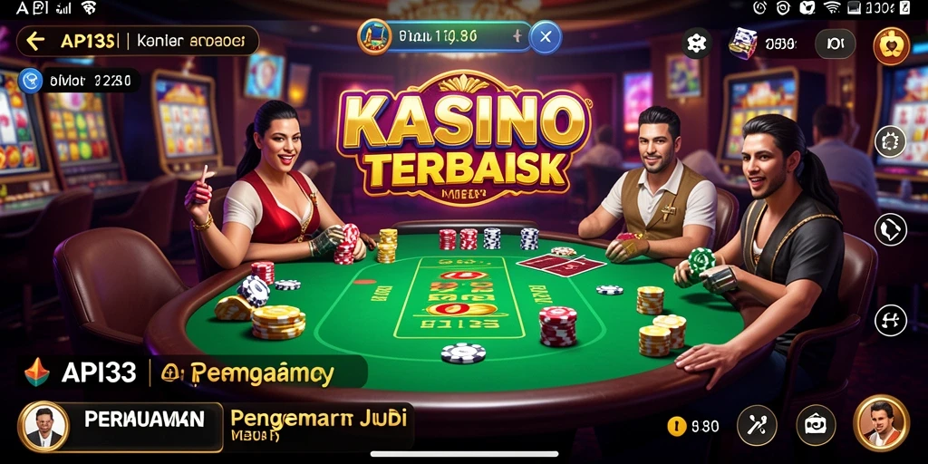 Tampilan gameplay menarik dan antarmuka user-friendly di API33.