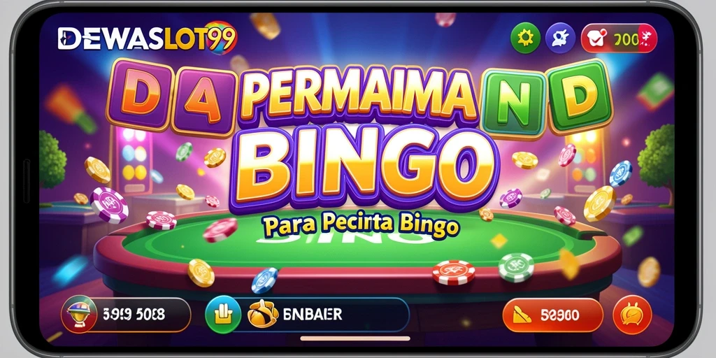 Screenshot gameplay DEWASLOT99 yang menampilkan suasana Bingo yang seru.