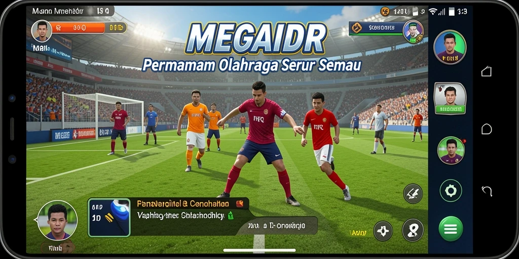 Tampilan gameplay <strong>MEGAIDR</strong> yang menarik dengan aksi yang seru.