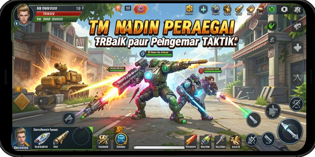 Gameplay menarik dan seru dari MPOID yang penuh strategi.