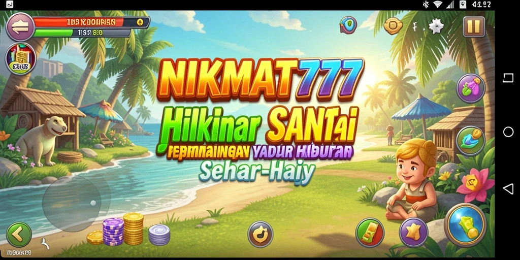 Tampilan gameplay NIKMAT777 yang seru dan menghibur.